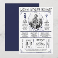 Fun Casual and Cute Save the Date Photo