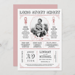 Fun Casual and Cute Save the Date Photo