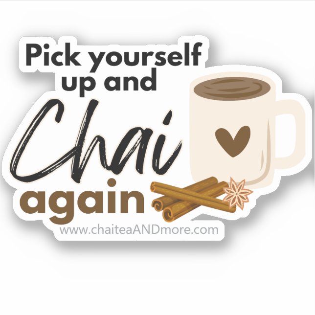 Fun Chai Puns and Chai Again  (Front)