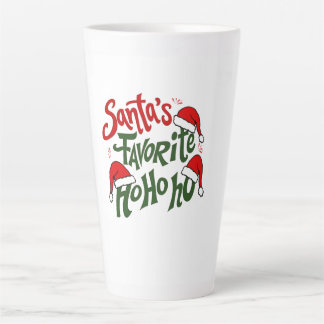 Fun & Cheeky Christmas Design - Latte Mug