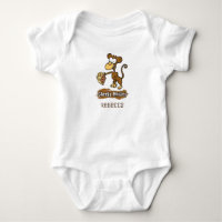 Fun Cheeky Monkey Cartoon Newborn