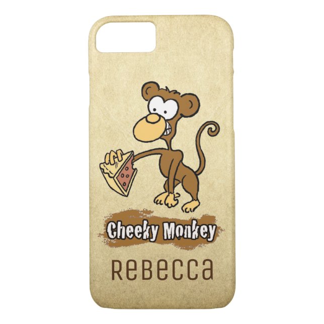Fun Cheeky Monkey Design Case-Mate iPhone Case (Back)