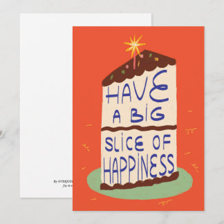 Fun & Cheerful Birthday card