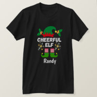 Fun Cheerful Elf - Funny Christmas Naming Gifts