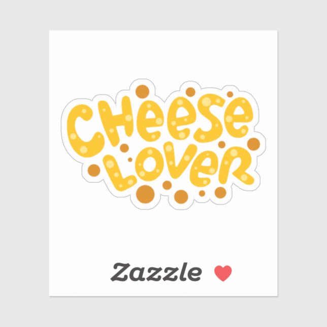 Fun Cheese Lover Typography (Sheet)