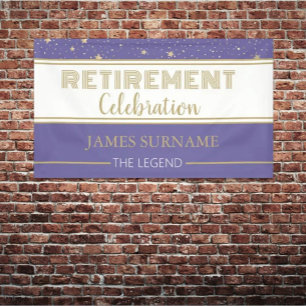Fun Choice! Custom Retirement party Banner