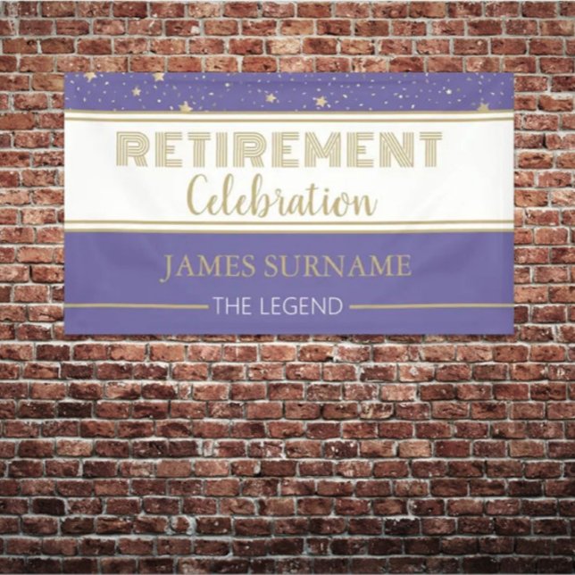 Fun Choice! Custom Retirement party Banner (Creator Uploaded)