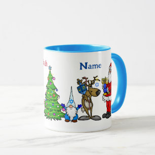 Fun Chrismukkah Characters Mug