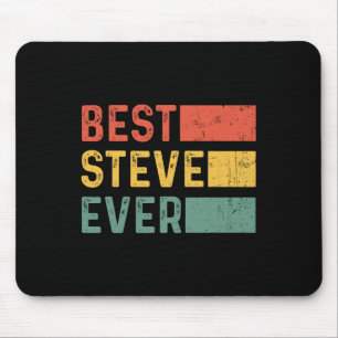 Fun Christmas Birthday Gift For Steve - Best Steve Mouse Mat