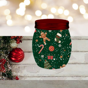 Fun Christmas Decoupage Tissue Paper