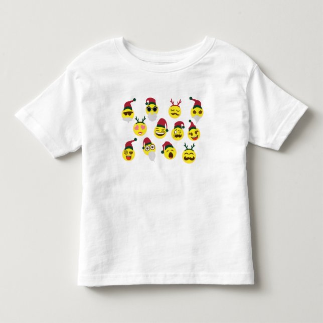 Fun Christmas Emoji Shirt (Front)