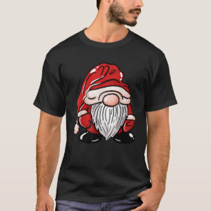 Fun Christmas Happy Gnome I m So Freaking Merry  T-Shirt