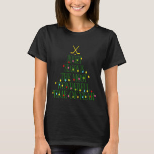 Fun Christmas Hockey - Most Wonderful Time of Year T-Shirt