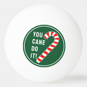 Fun Christmas Holiday Ping Pong Ball