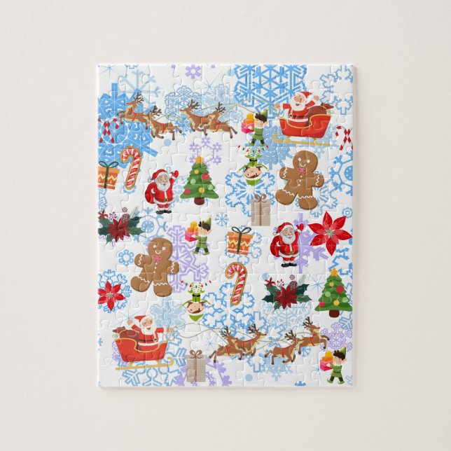 Fun Christmas Jigsaw Puzzle (Vertical)