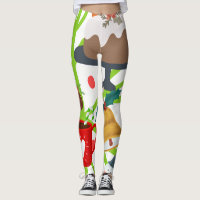 Fun Christmas leggings!