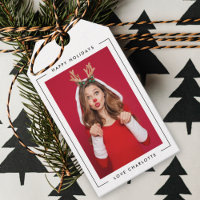 Fun Christmas | Modern Border Playful Cute Photo