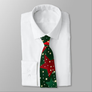 Fun Christmas Star Tie