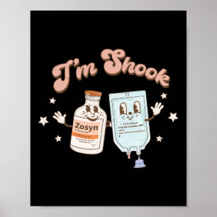 Fun Christmas Tee Crna Pacu ER ED ICU Cricital Car Poster