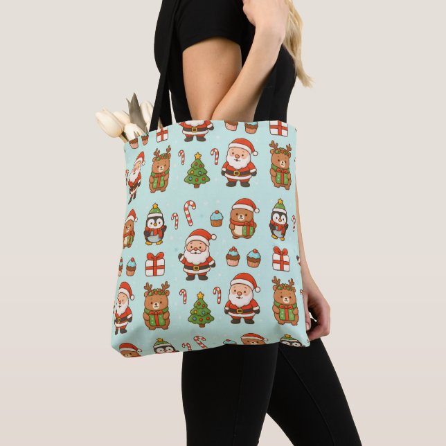 Fun Christmas Tote (Close Up)