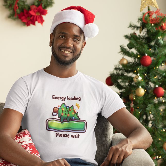 Fun Christmas Tree Season Loading Progress Bar T-Shirt (Creator Uploaded)