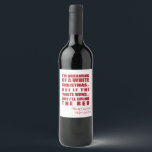 FUN Christmas wine bottle personalised label<br><div class="desc">TRENDY CHRISTMAS GIFT idea: purchase your favourite wine bottles and personalise them with your custom label! Wow your guests with these funny Wine bottle labels!</div>