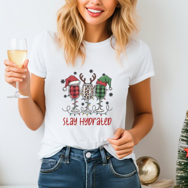 Fun Christmas Wine Tee (Creator Uploaded)