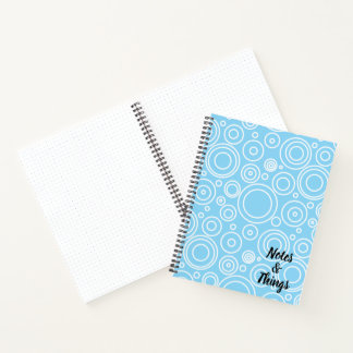 Fun Circle Pattern Notebook