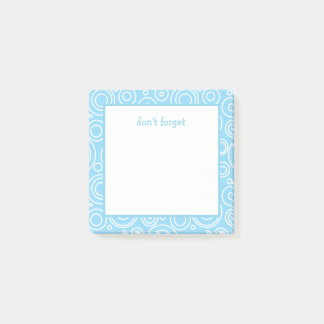 Fun Circle Pattern Post-it Notes