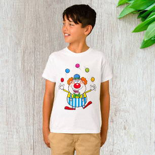 Fun Circus Clown Juggling Balls T-Shirt