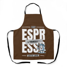 Fun Coffee Apron Design for Baristas