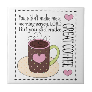 Fun Coffee Tile