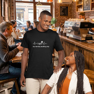 fun Coffee Work Quote my morning meeting prep T-Shirt
