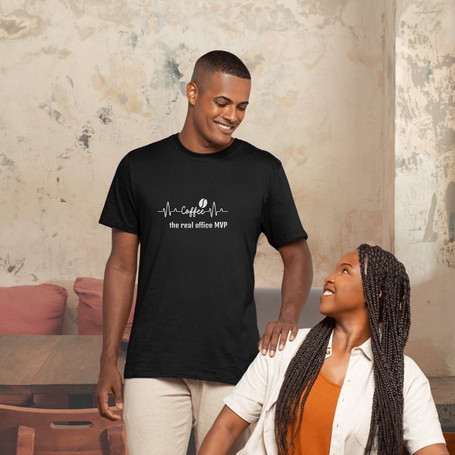 fun Coffee Work Quote the real office MVP T-Shirt (Creator Uploaded)