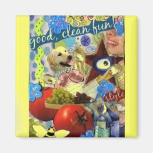 fun collage Magnet
