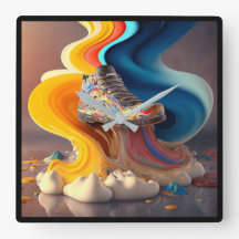 Fun Colorful Candy Clock