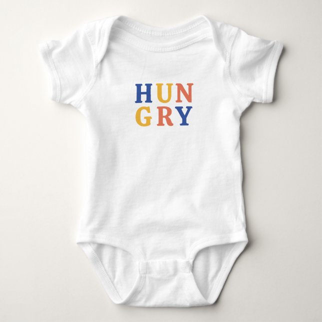 Fun Colorful Cute Quote Bodysuit (Front)