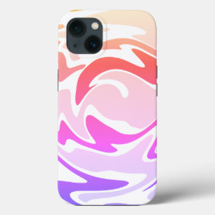 Fun Colorful Liquid Swirl  iPhone 13 Case