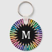 Fun Coloured Pencils Monogram Art Studio