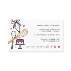 Fun Colourful Baking & Cooking Utensil Black & Gol