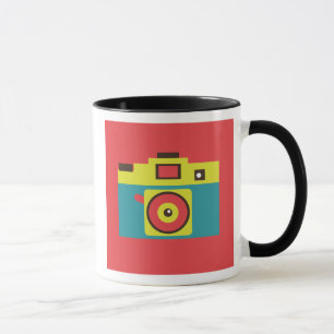 Fun Colourful CMYK Lomo Camera Photographer Mug