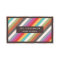 Fun Colourful Diagonal Stripes Pattern