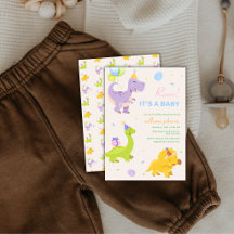 Fun Colourful Dinosaur Balloon Party Baby Shower