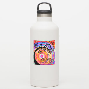 Fun Colourful Embrace the Journey Tree