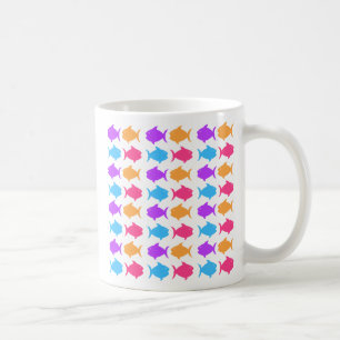 Fun Colourful Fish Theme Coffee Mugs