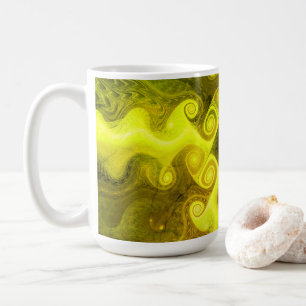 Fun Colourful Fractal Art Coffee Mug