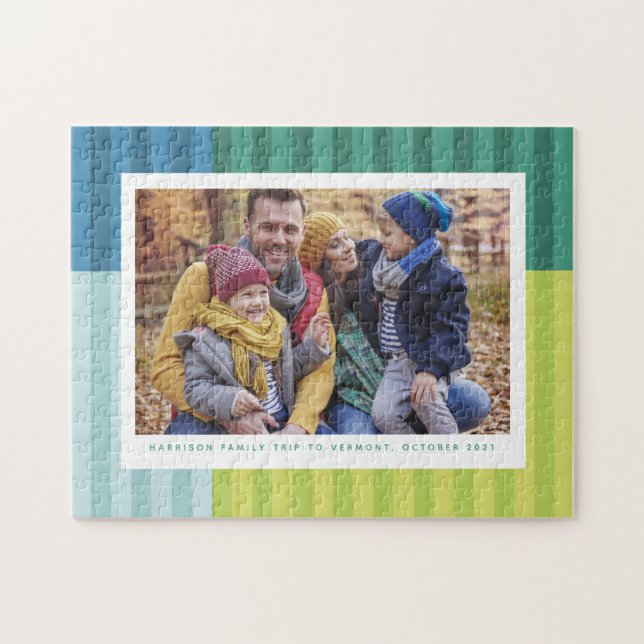 Fun colourful frame one photo horizontal jigsaw puzzle (Horizontal)