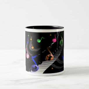 Fun Colourful Musical Mug