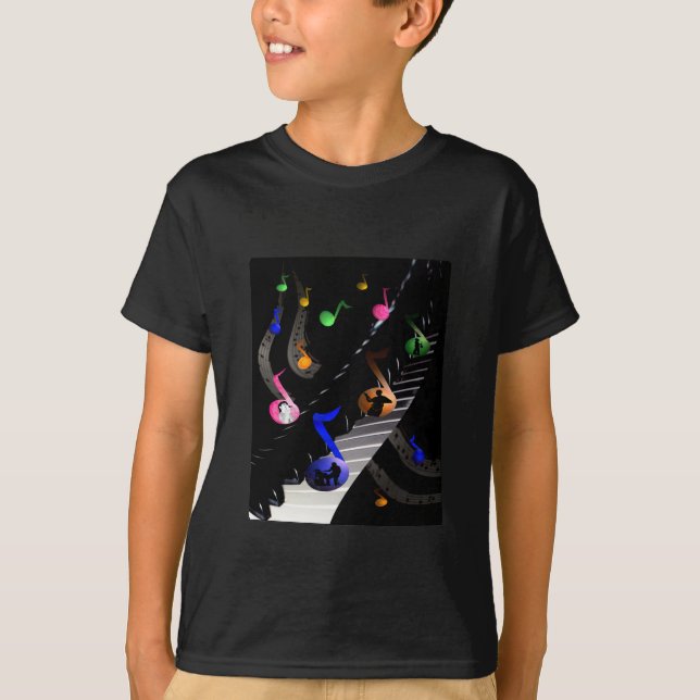 Fun Colourful Musical Tee (Front)