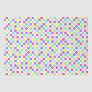 Fun Colourful Polka Dots Tissue Paper